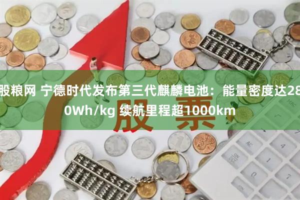 股粮网 宁德时代发布第三代麒麟电池：能量密度达280Wh/kg 续航里程超1000km